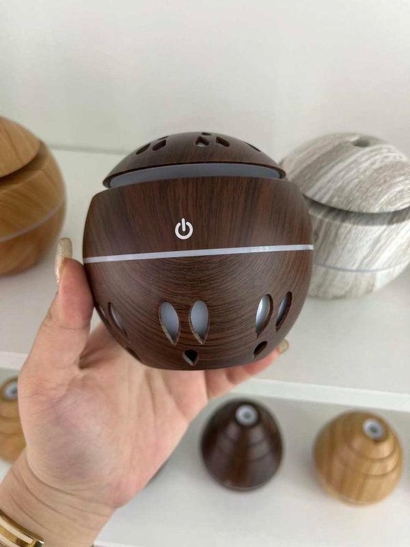 NEW Cool Mist 130Ml LED Ultrasonic Colors Light and Portable Humidifier Diffuser Baby Cute Aroma Humidifier