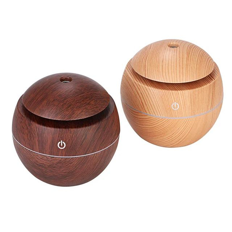 NEW Cool Mist 130Ml LED Ultrasonic Colors Light and Portable Humidifier Diffuser Baby Cute Aroma Humidifier